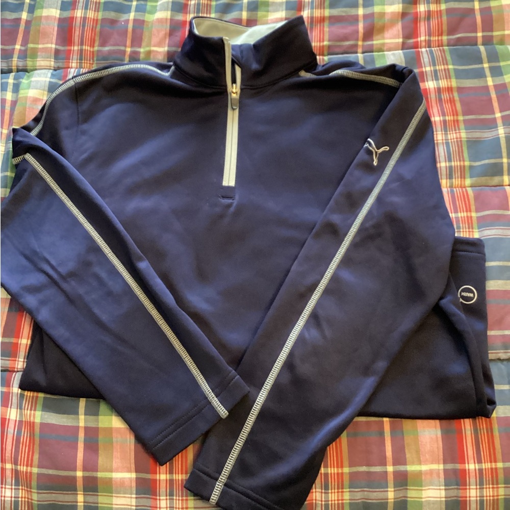 Boys large Puma 1/4 zip